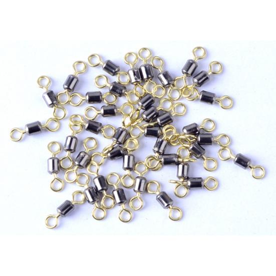 50Pcs Stainless Steel 8 Shape Fish Barrel Bearing