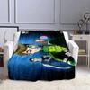 Cartoon B-Ben 10 Hero Anime  Blanket Children's Blanket High Quality Flannel Blanket Soft Comfortable Home Travel Blankets