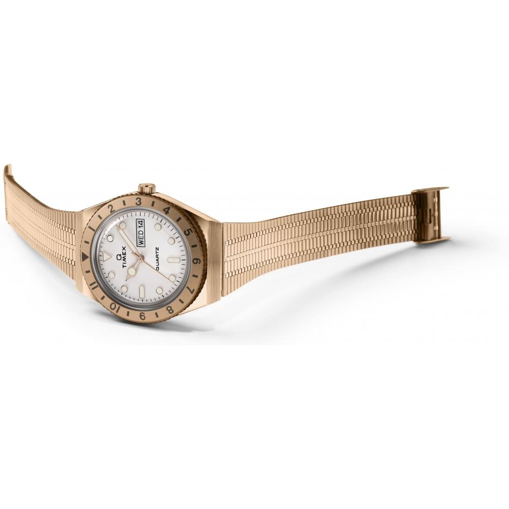 TIMEX Watch [timex Q] Cream Dials  Real Tw2u95700  Pink Gold