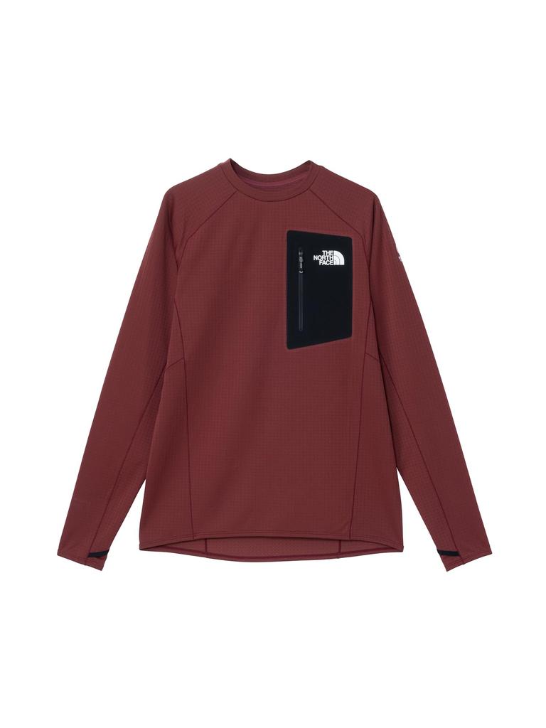 The North Face Expedition Dry Dot Crew Long Sleeve Size L T-Shirt, Unisex,