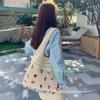 Vintage Knit Bag Large Capacity Tote Bag Woven Bag Handbag for Women