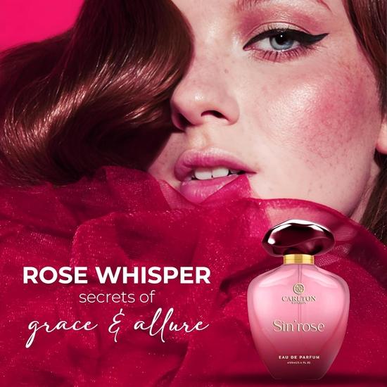 Carlton London Women Eau De Parfum SINROSE - 100 мл | Груша, роза, мускус, амбра ароматы I Длительный срок службы роскошных духов | Премиальные ароматы EDP аромат
