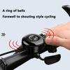 Bicycle Bell Super Loud Universal Mountain Bike Horn High Volume Bicycle Bell Road Bike Children'S Bike Bell