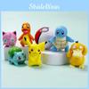 Очаровательный Пикачу Покемон Может Добраться Утка Мультяшная Автомобильная Кукла Торт Ручная Декорация ПВХ Для Увлеченных Коллекционеров И Поклонников