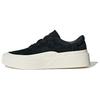 Labcourt Low-Top Skateboard Shoes Unisex Black Sneakers JS4148