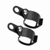 2 шт. кронштейн для крепления поворотника для мотоцикла, подходит для скутера с передней вилкой 30-45 мм (черный)