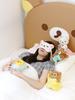 MV51201 Серия Rilakkuma 'Спим вместе' Плюшевая игрушка 'Спокойной ночи' Rilakkuma