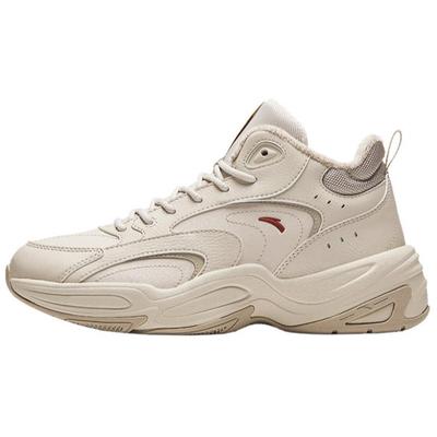 Cross Trendy Универсальные флисовые нескользящие теплые повседневные туфли с низким верхом женские кроссовки бежевые 122448957-3