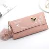 Fashion Butterfly Wallet Women PU Leather Small Clutch Casual Lady Coin Purse Card Holder Female Handbag CLE