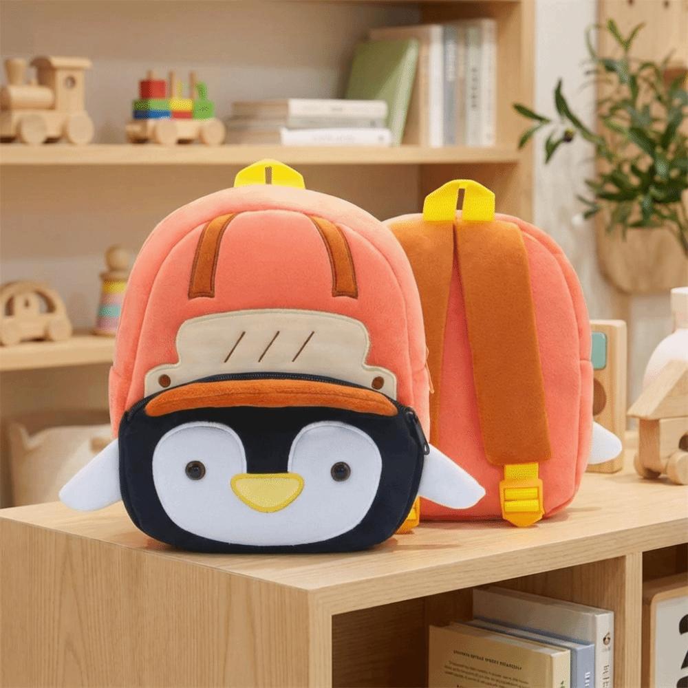Lightweight Children's Backpack Plush Kindergarten Backpack Children School Bag Outing Leisure