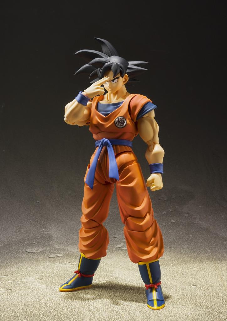 TAMASHII NATIONS Dragon Ball Сон Гоку Сайян вырос на Земле 140 мм окрашенная подвижная фигурка SHFiguarts - - Приблизительно. АБС и ПВХ