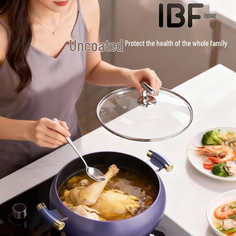 IBF Cast Iron Soup Pot