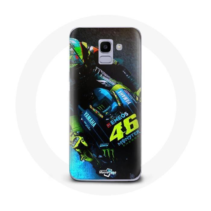 Case for Samsung Galaxy A8 2018 Valentino Rossi Moto GP Racing Driver