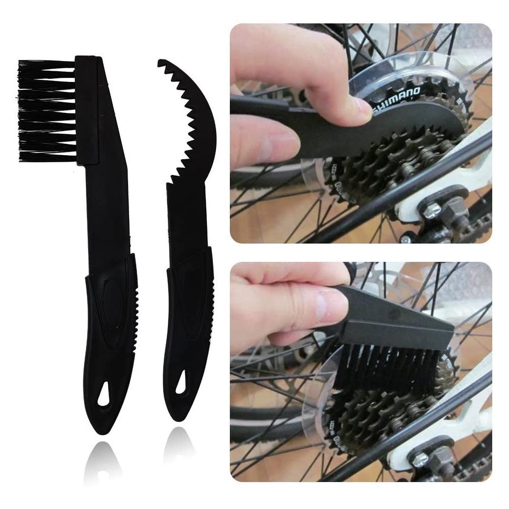 Plastic Bicycle Chain Cleaner MTB Mountain Bike Machine Washer Brush Scrubber Lightweight Game Playing Elements
