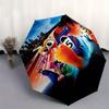 1pc Speedy Snails Themed High-quality Umbrella,Automatic Opening and Closing Umbrella,Multi-functional Umbrella G0811056