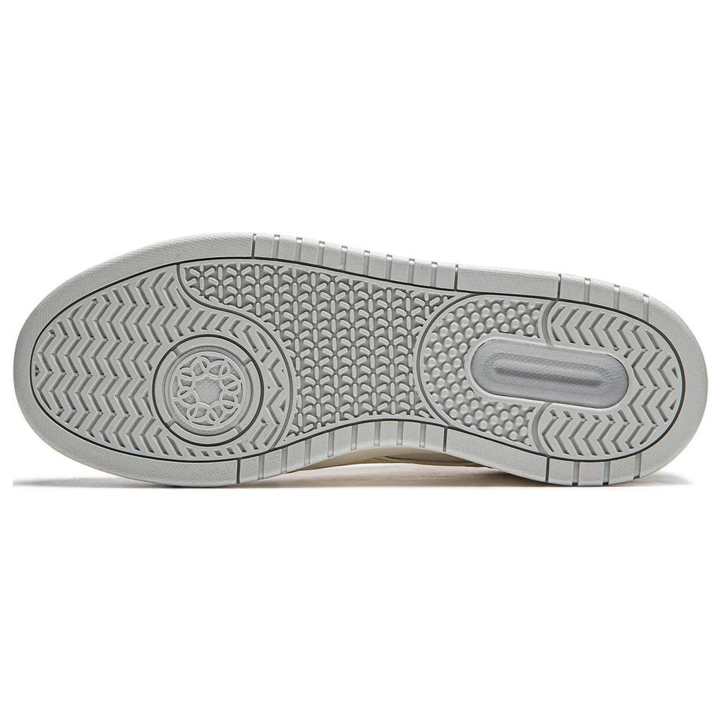 Li Ning Moon White 2.0 Нескользящие, Износостойкие, Дышащие, Увеличивающие рост, Низкие, Скейтбордические кроссовки Мужские AGCU275-1