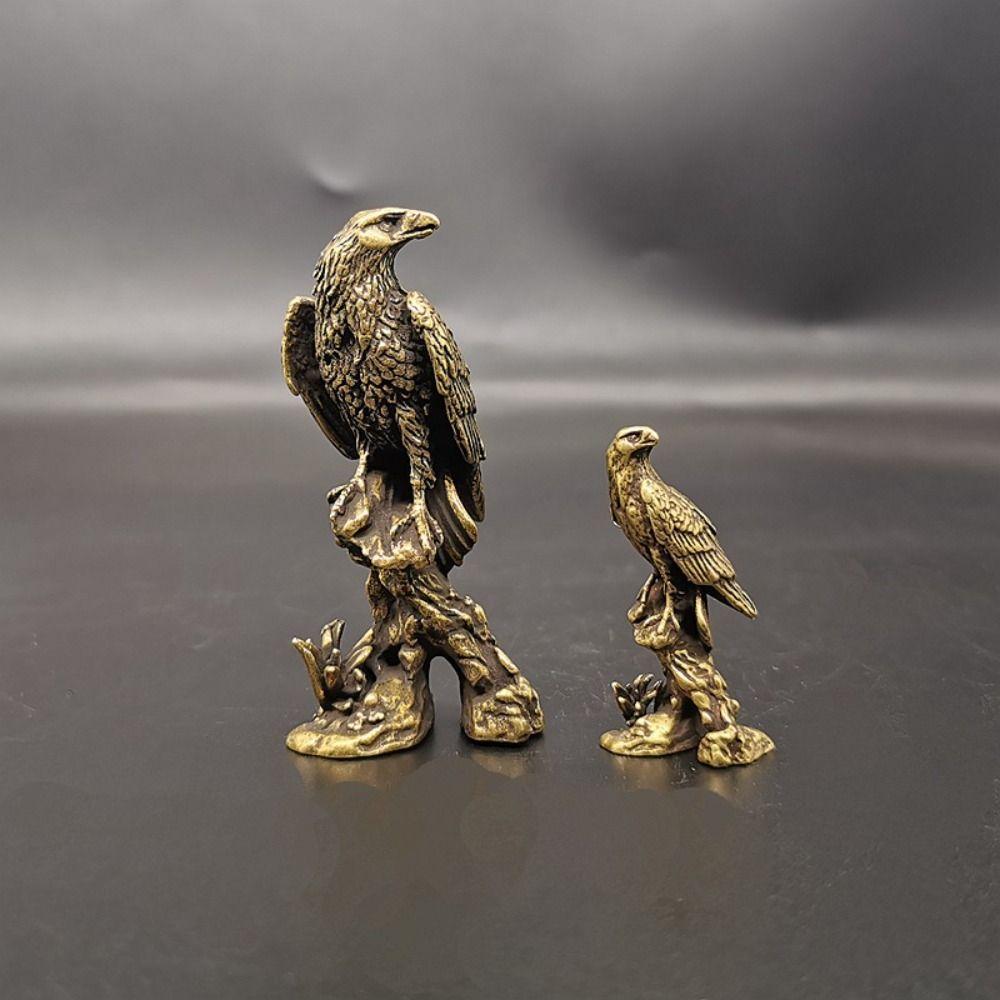 Room For Interior Easy to Clean Miniature Sculpture Eagle Statue Bird Figurine Feng Shui Ornaments