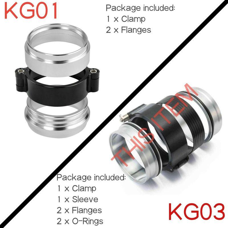 High Quality 5" Exhaust V-band Clamp Quick Release HD Clamp For 127mm Radiator Hose Wastegate Flanges Turbo Dump Pipe