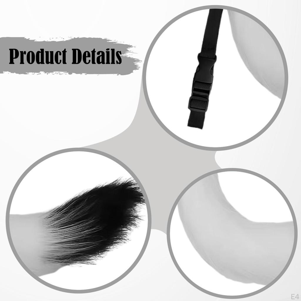 Косплей Хвост Животного Аниме Нарядный Костюм Аксессуары для Вечеринок на Животную Тематику