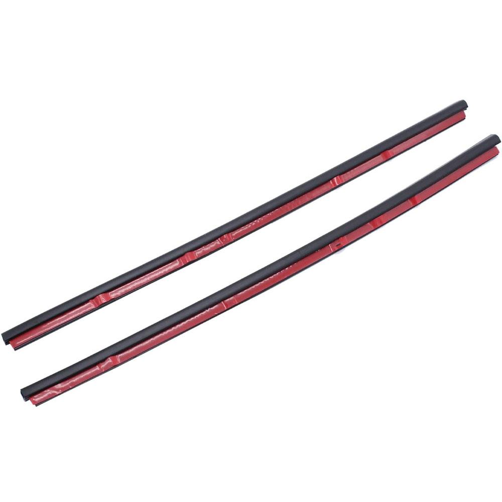 1Pair Car Rear Window Glass Seal 8200341503 for Renault Clio III 3 Doors 2005-14