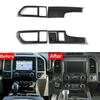 Накладки на центральные воздуховоды консоли под карбон для Ford F150 F-150 2015-2019