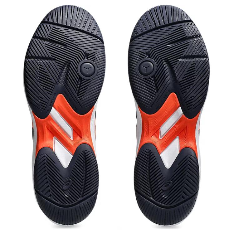 Asics Gel-Court Hunter 3 Удобные Универсальные Низкие Бадминтонные Кроссовки Мужская Обувь Сине-Белая 1071A088-404