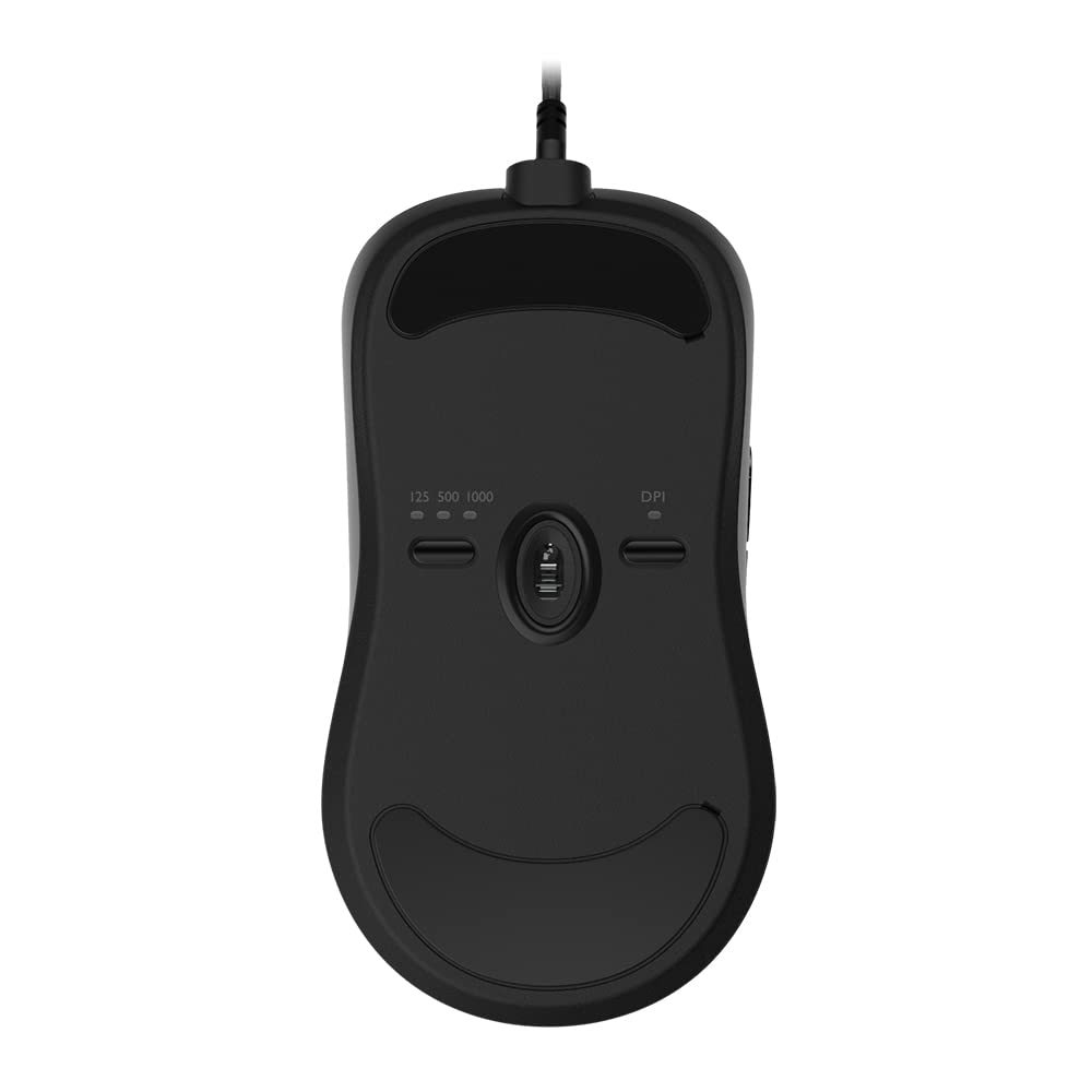 BenQ Gaming Mouse Port Connection Plug Sizes Black FK1-C (Symmetrical Design/3360 sensor/Right-handed/Paracord/Lightweight/USB & Play/3 Available M,