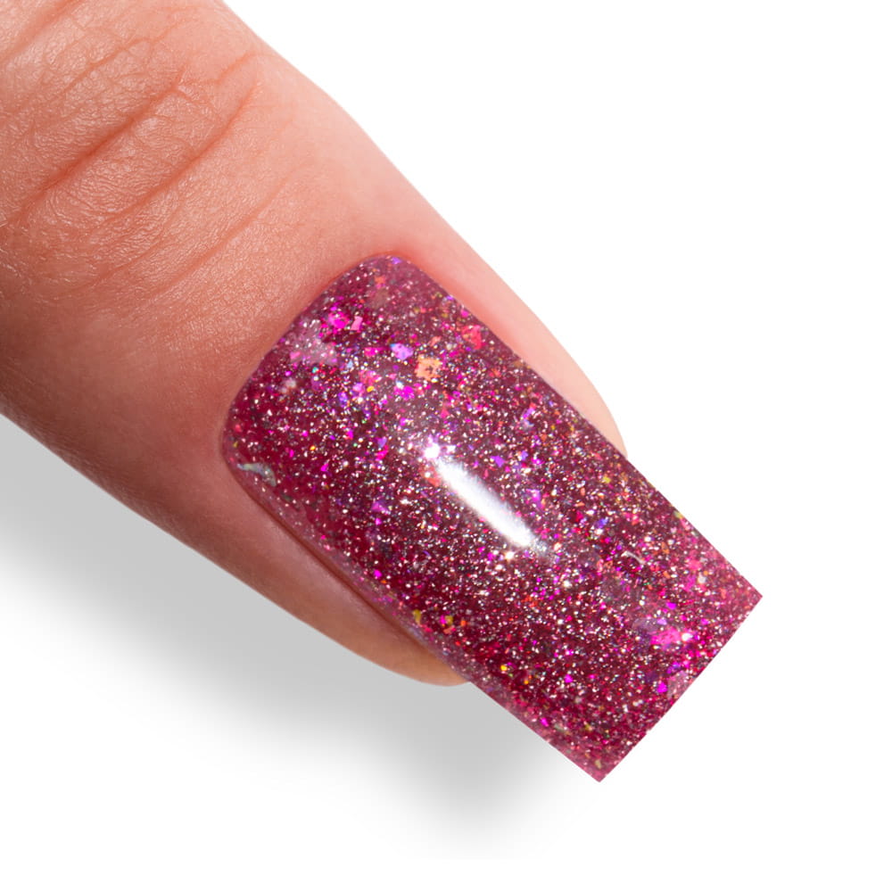 Żel Do Paznokci Shine On You Fuchsia Shine Mollylac Hema/Di-Hema Free 15G