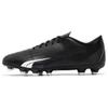 Ultra Play Artificial Turf AG FG Football Shoes Men Football Shoes Black White 107224-02