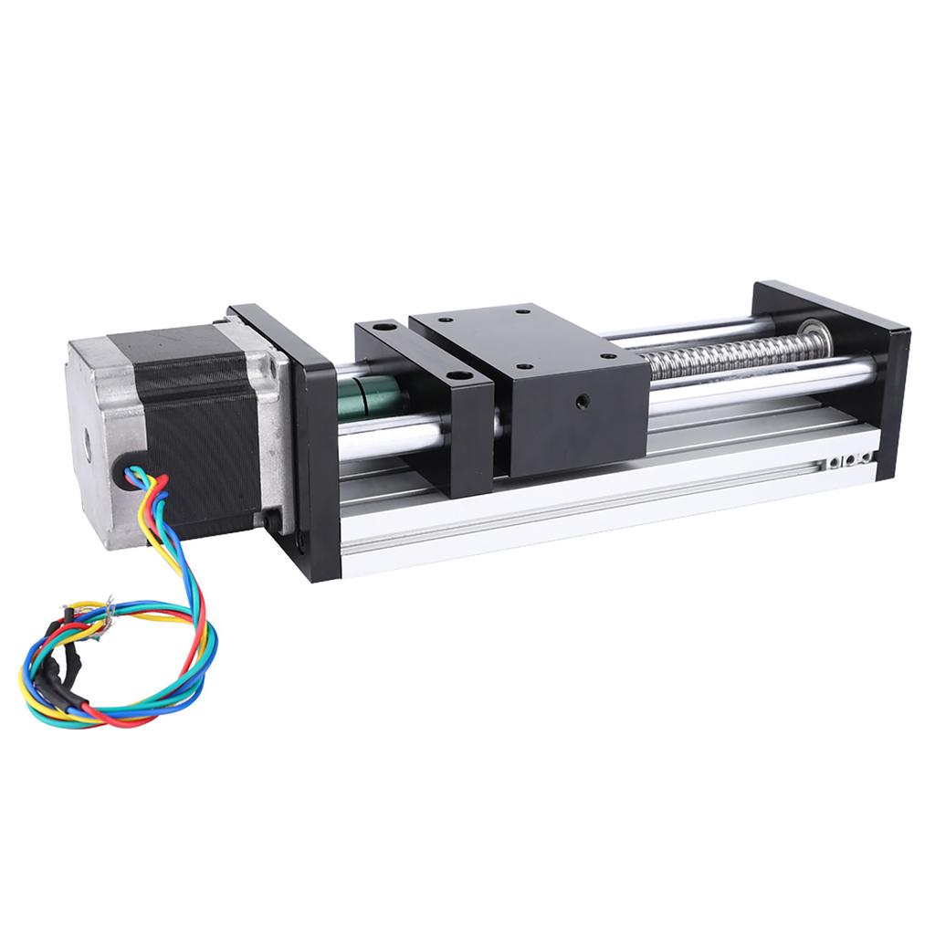 400mm Stroke Linear Guide Rail Slide Table with Nema17 42 Stepper Motor (1204 Ball Screw)