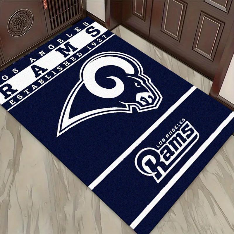 Ковер Los Angeles Rams для гостиной, спальни, дома, дивана, игровая коврик для детей, нескользящий напольный коврик