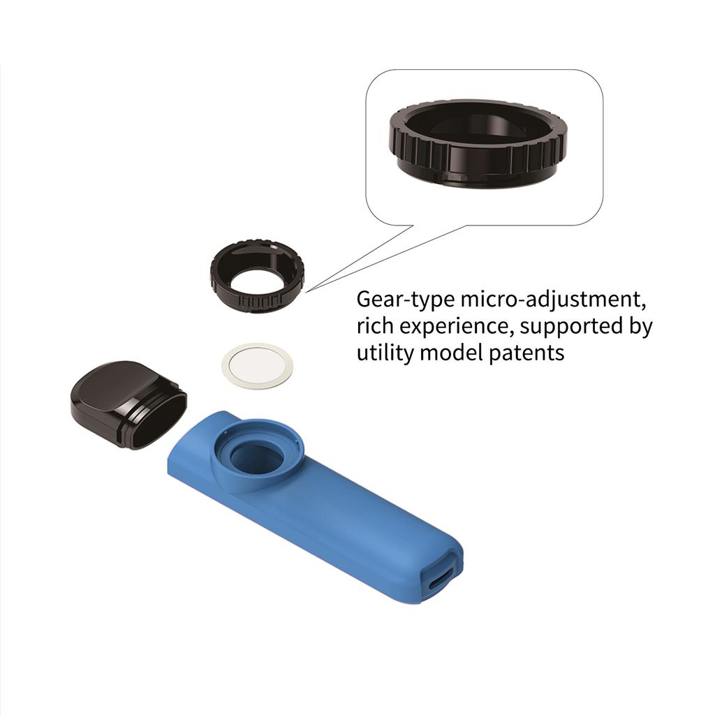 ABS Kazoo Flute with 8pcs Membrane Musical Instrument Ukulele Guitar Partner Musical Instrument for Child Adult