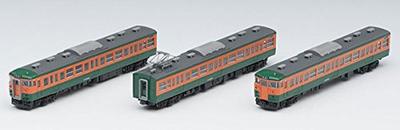 TOMIX Модель поезда N-масштаба Серия 115, тип 300, цвет Сёнан, Базовый набор A 98223