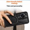 For Huawei P60/P60 Pro Case Magnetic Kickstand Hollow Heat Dissipation Silicone+PC+Metal Bumper Phone Cover