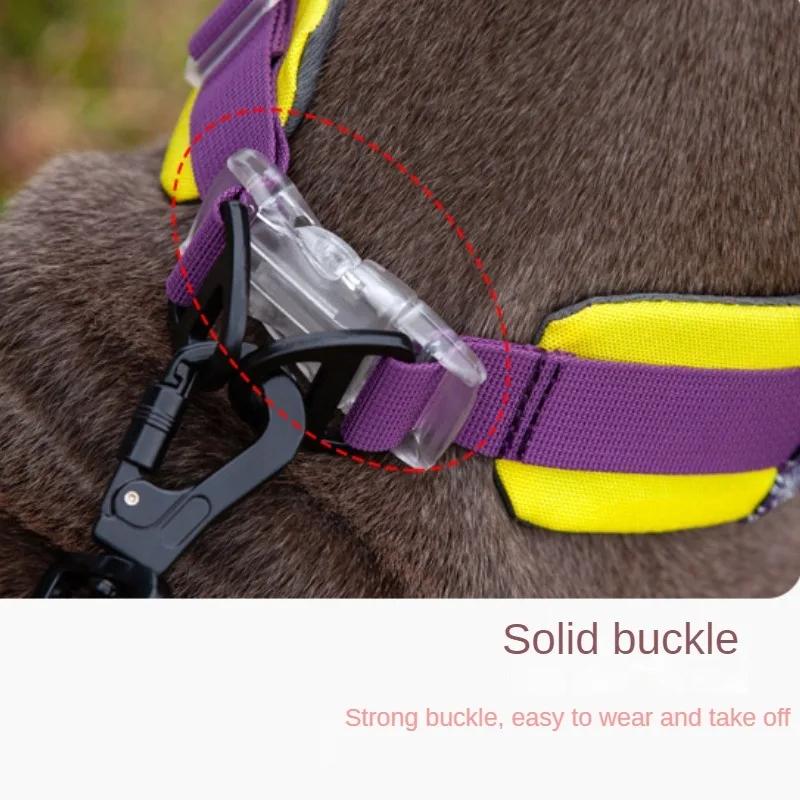 Pet Collar Adjustable Comfortable Durable Nylon Necklace Leash Big Dog High Quality Collars Choker Chain Security Dog Supplies Accessories Products