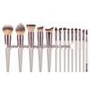 33-Piece Soft Makeup Brush & Beauty Sponge Set - Includes Eyeshadow & Foundation Brushes