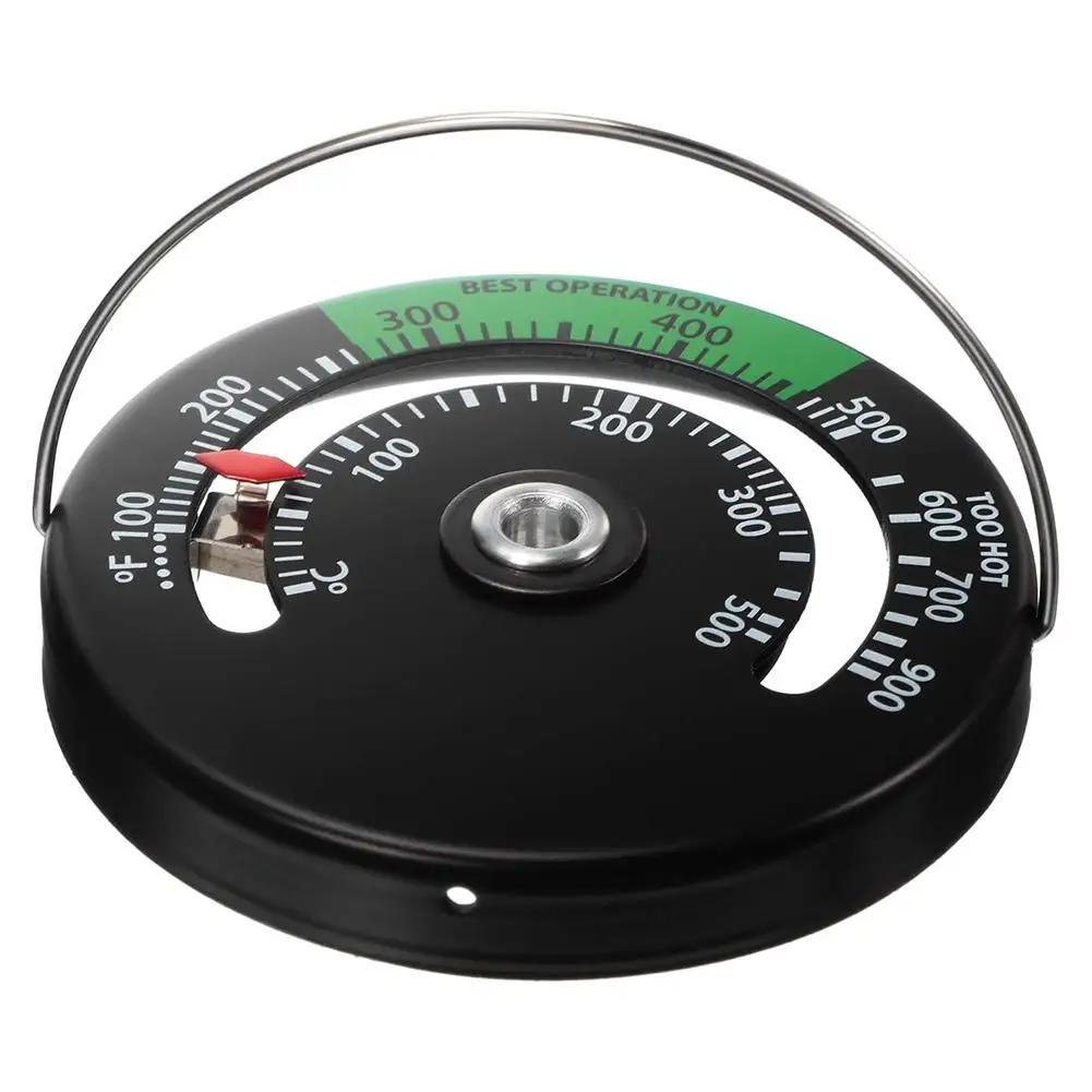 Термометр для камина, магнитный термометр для печи, термометр для трубы камина, датчик температуры для трубы дымохода, датчик температуры духовки #W0