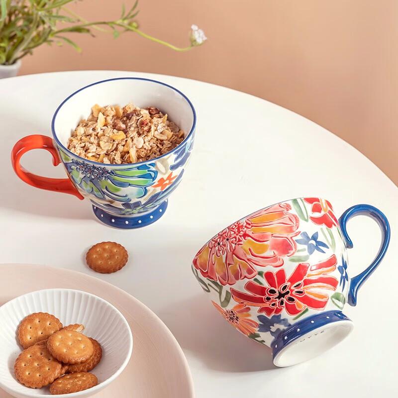 Керамическая кружка JOYYE Цветочные пожелания