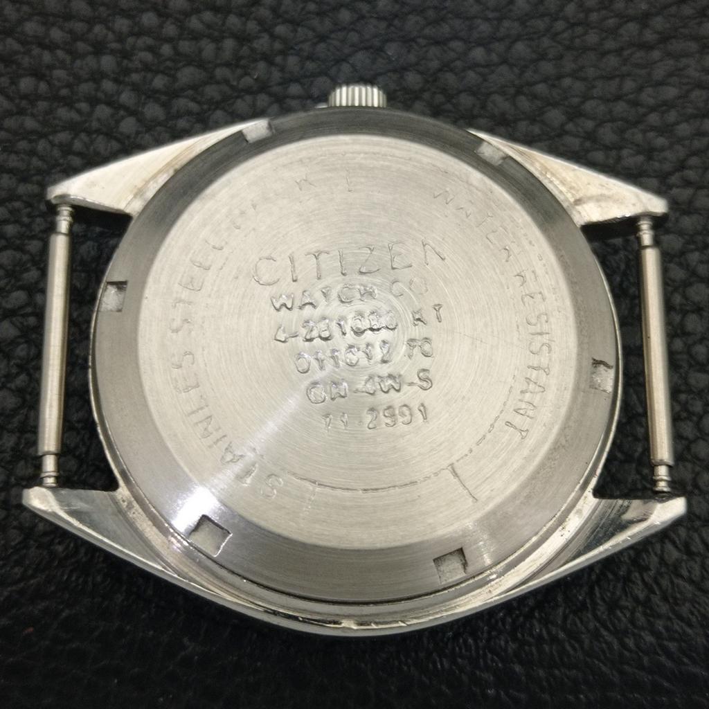Citizen АВТОМАТИЧЕСКИЕ 8200 ВИНТАЖНЫЕ ЯПОНСКИЕ МУЖСКИЕ ЧАСЫ С ЧЕРНЫМ ЦИФЕРБЛАТОМ a702759-1 R210-a702759