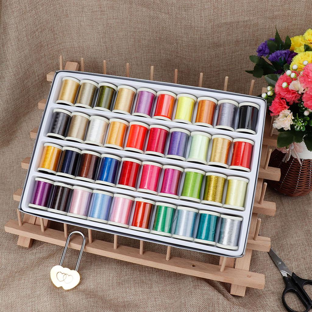 40 шт. нить для вышивальной машины DIY нить 280 м 135D/2 для различных целей