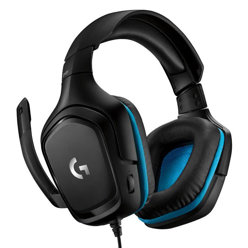 Logitech Проводная игровая гарнитура G431 с объемным звуком 7.1