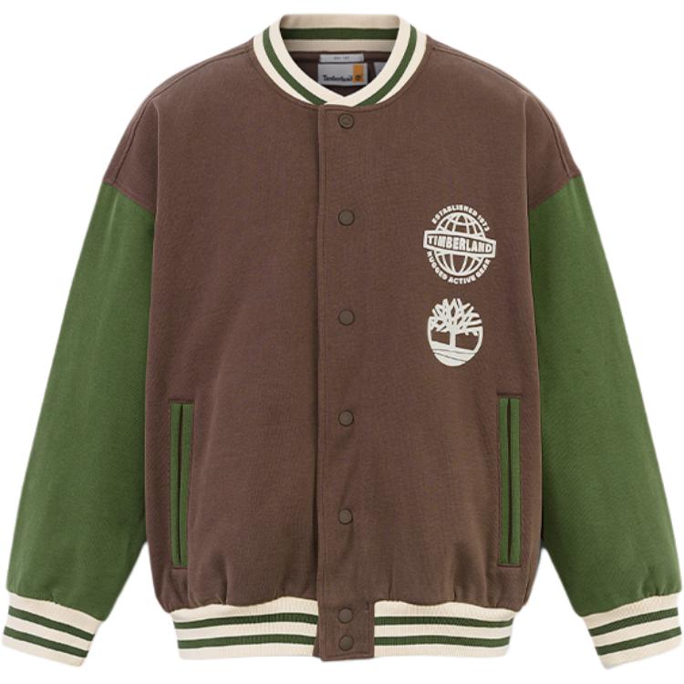 Timberland Loose Fit Fashion Comfortable Casual Jacket Unisex Jackets Chocolate-Brown A43M5-243