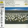 LP Record HERBERT VON KARAJAN - Schumann: Symphony No. 1 "Spring" / 18MG4644 DEUTSCHE GRAMMO Japan Obi Classical Used