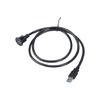 USB 3.0 кабель данных, male/female, 104 см, с пластиковой текстурой, для установки на панель приборной панели автомобиля, с поддержкой высокой скорости