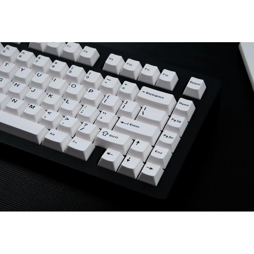 GMK WOB/wOB Колпачки для клавиш Double Shot 114 клавиш PBT Профиль Cherry Раскладка Alice Белые Черные Колпачки для Механических Клавиатур Клавиши 7u
