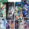 Genshin Impact Games Case for Xiaomi Poco X3 NFC M3 X4 Pocophone F1 M4 Pro F4 F3 GT Black TPU Cover Redmi Note 11 9S Phone Shell