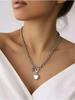 Fashion Necklace, Heart-shaped Necklace, Women's Necklace Gift