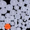64 Kinds Plastic Shaft Single Double Layer Crown Worm Gears Cog Wheels M0.5