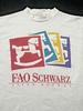 Vintage FAO Schwarz Fifth Avenue New York T-Shirt, White, Size: Medium Unisex T-Shirt