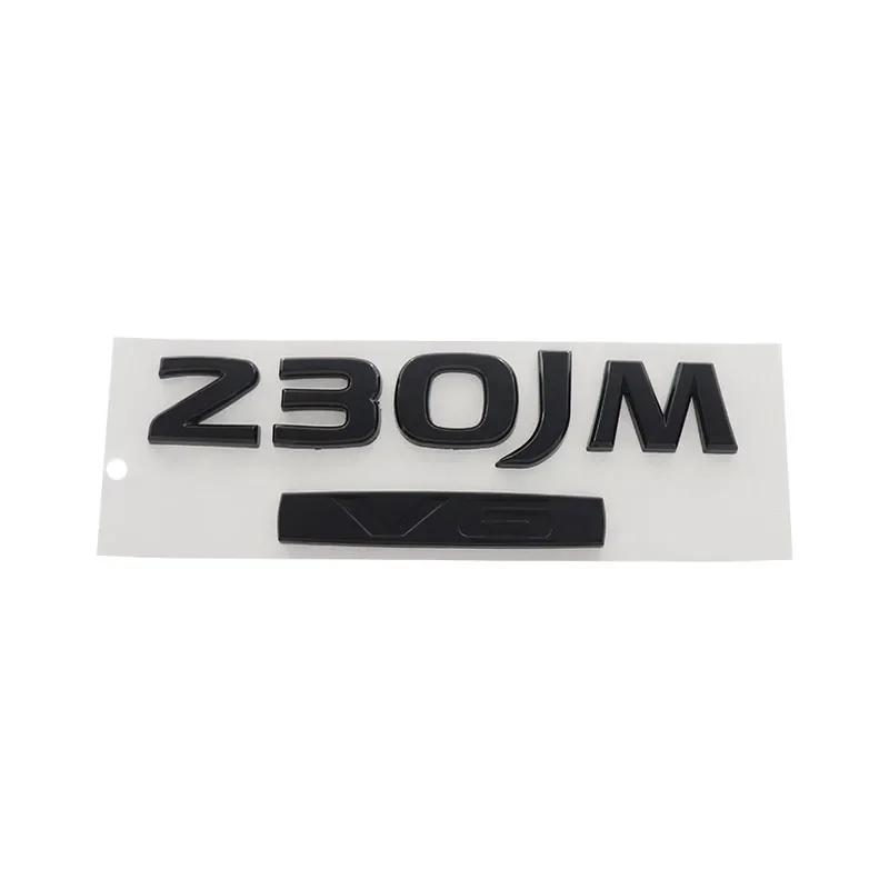 2.5XL/XV 230JK/JM 250XL/XV V6 Letters for SUNNY SYLPHY LIVINA TEANA TIIDA QASHQAI X-TRAIL Car Trunk Tail Decal Emblem Badge Sticker